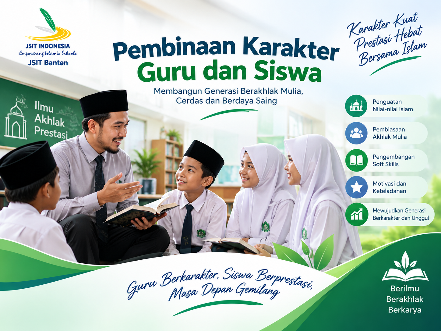 Pembinaan Karakter Guru dan Siswa